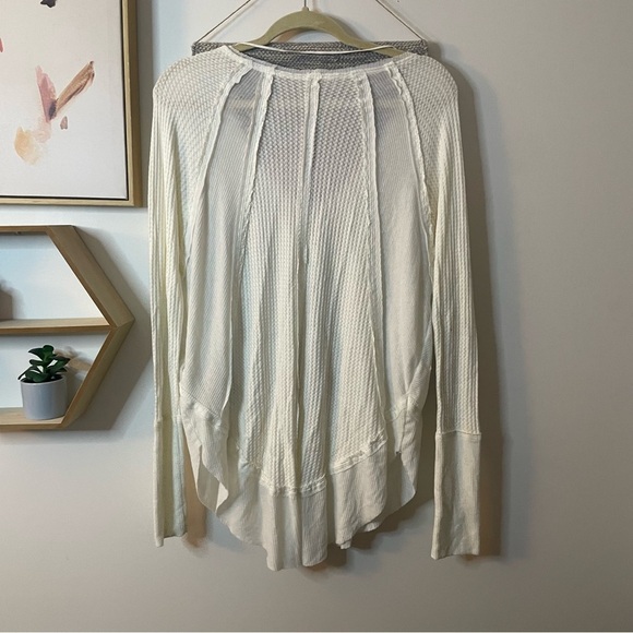 We the Free Waffle Knit Top Small - Picture 2 of 6